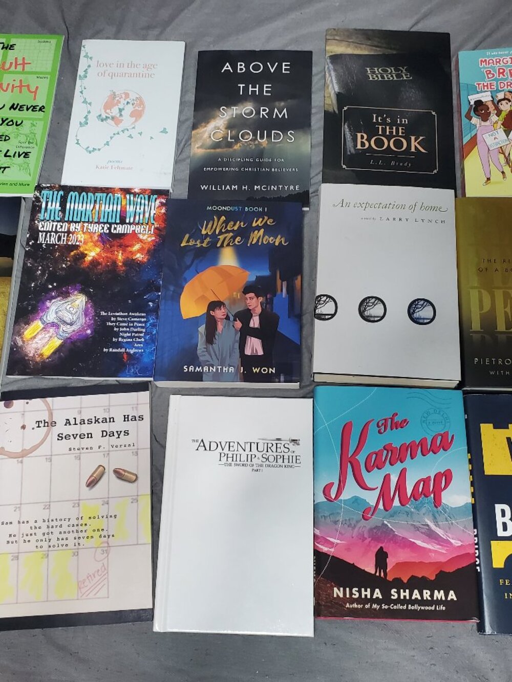 Bulk Lot of 15 Books - Reseller Media Box - Economics, Fiction & Christian Mix